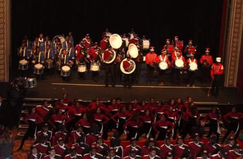 DMAE Marching Band Booms at Blowout