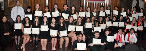 Spanish Honor Society Inducts 30