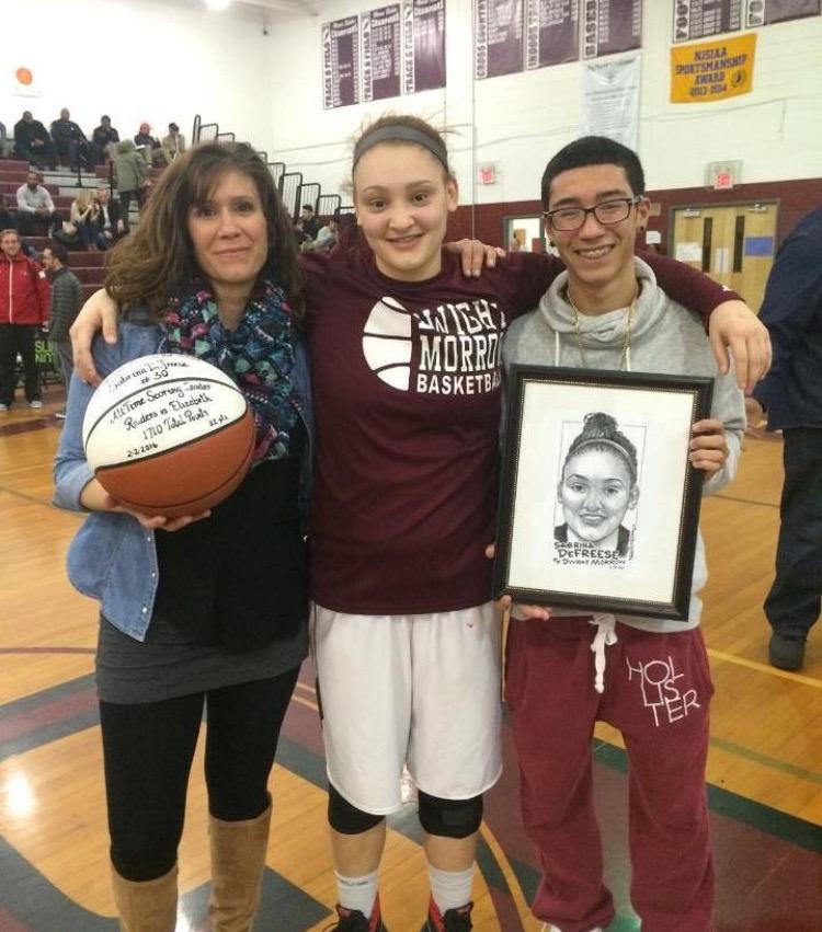 Sabrina Makes 2000 Points