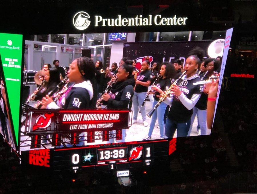 NJ Devils Get Boost from DMAE Marching Band