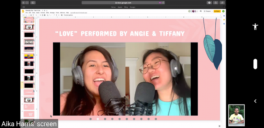 Pre-recorded “Love” performance by Angelica Munoz and Tiffany Moon aired during LIVE channel broadcast.