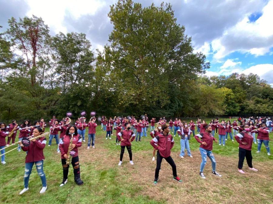 Band Performs at Pep Rally